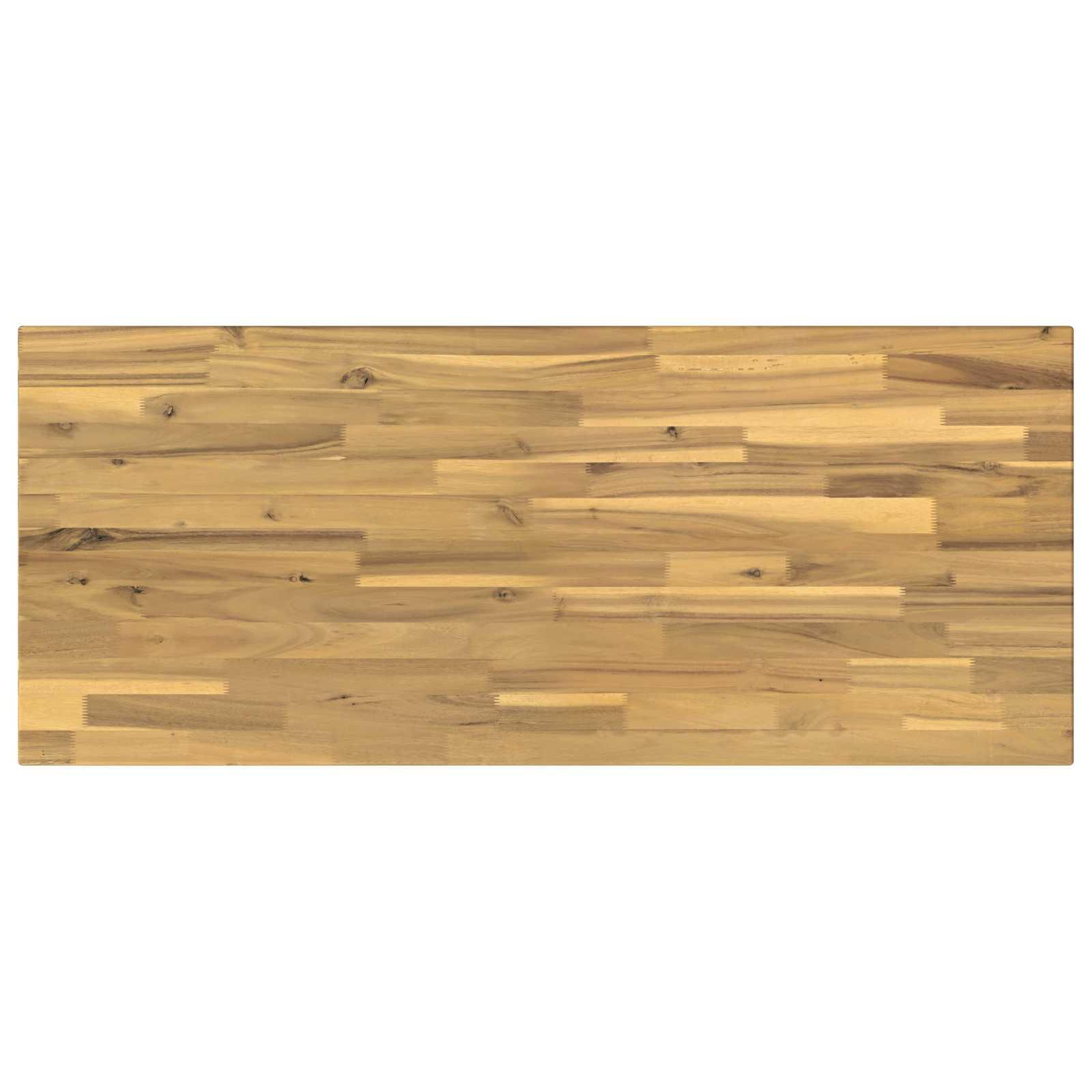 Rektangulær bordplade 90 x 50 x 3,5 cm hvid