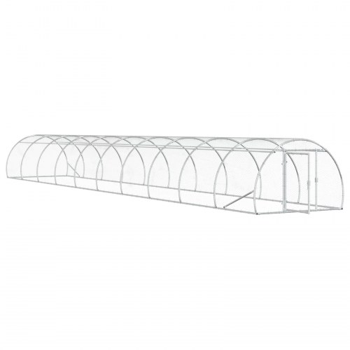 Kyllingehus sølv 1.000 x 150 x 100 cm i galvaniseret stål