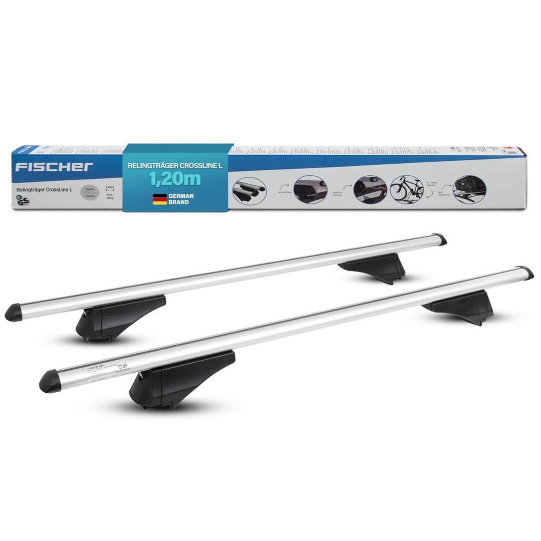 Fischer Cykelholder CrossLine L 1,20m 126002 (L x B x H) 121 x 15 x 10 cm