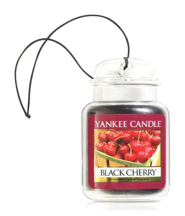 Yankee Candle Black Cherry luftfrisker til bil, gel 4 stk