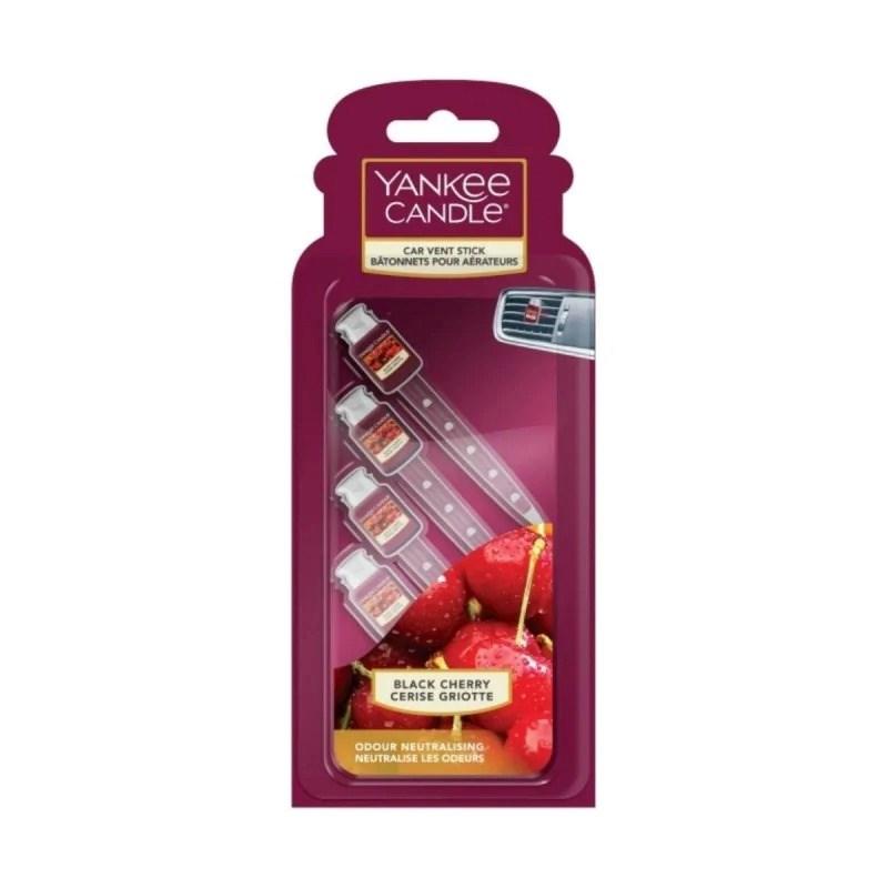 Yankee Candle Vent Sticks Black Cherry luftfrisker til bil
