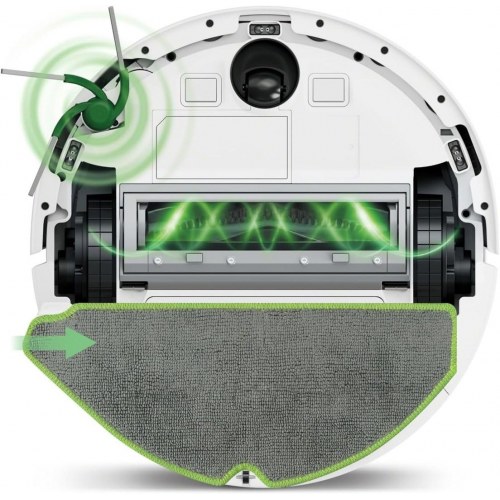 Robotstøvsuger iRobot Roomba 115 Combo med Auto Empty Dock - hvid