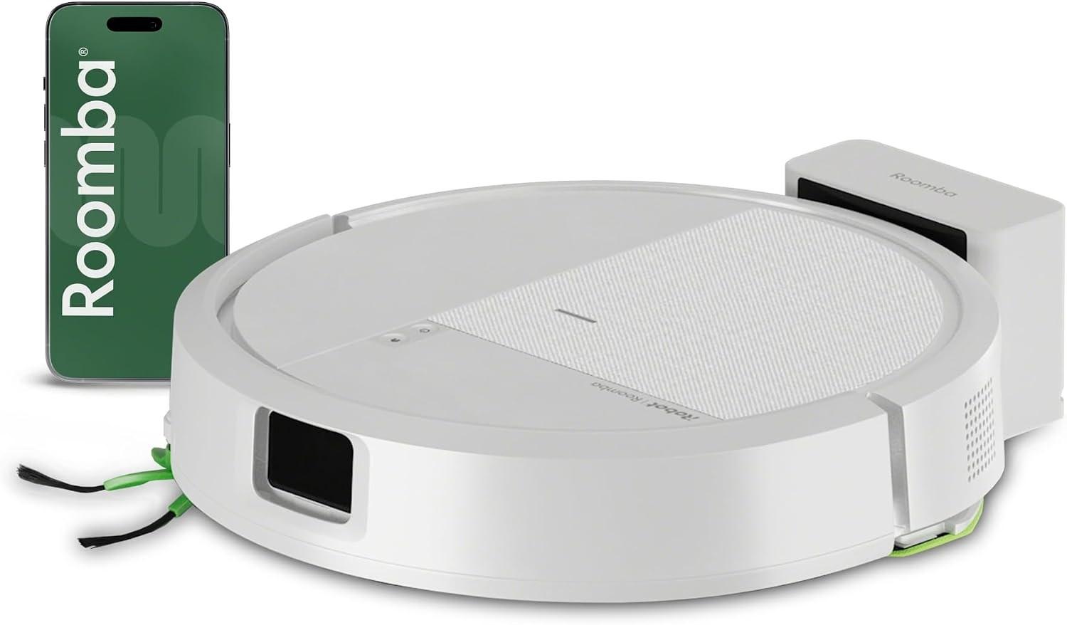 iRobot Roomba 115 Combo robotstøvsuger med gulvvask - hvid