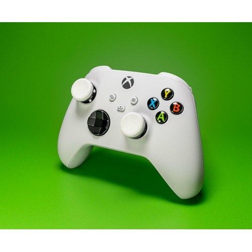 SteelSeries KontrolFreek Sports Thumbsticks Clutch Edition til Xbox - hvide thumbstick-greb