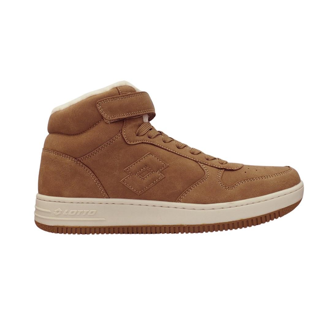Lotto Paliot Fur herresko str. 45 - brun high-top sneakers