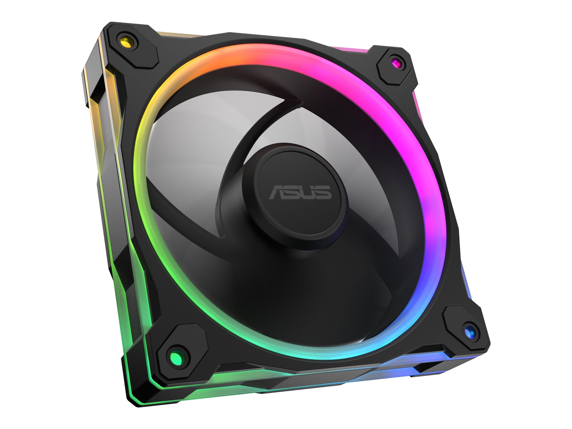 ASUS Prime MR120 ARGB blæser 120 mm 1-pak sort
