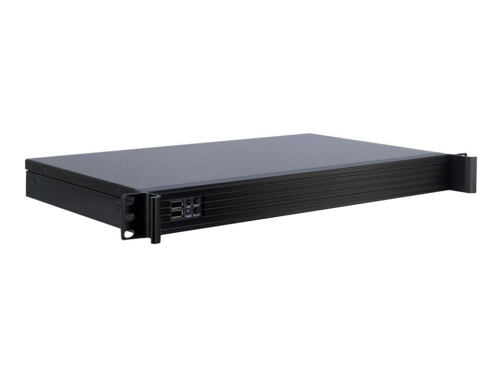 Inter-Tech K-126L 1U rackkabinet Mini-ITX sort