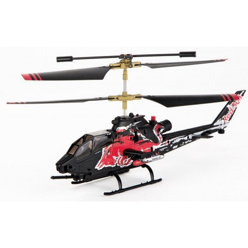 Carrera RC helikopter 2,4 GHz RTR - sort/rød