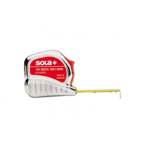 SOLA Tri-Matic målebånd 5 m x 19 mm