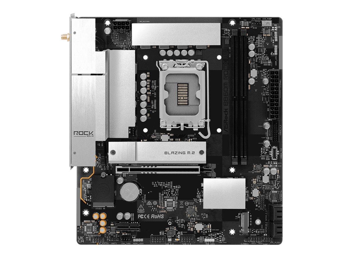ASRock B860M Rock WiFi bundkort Micro ATX LGA1851