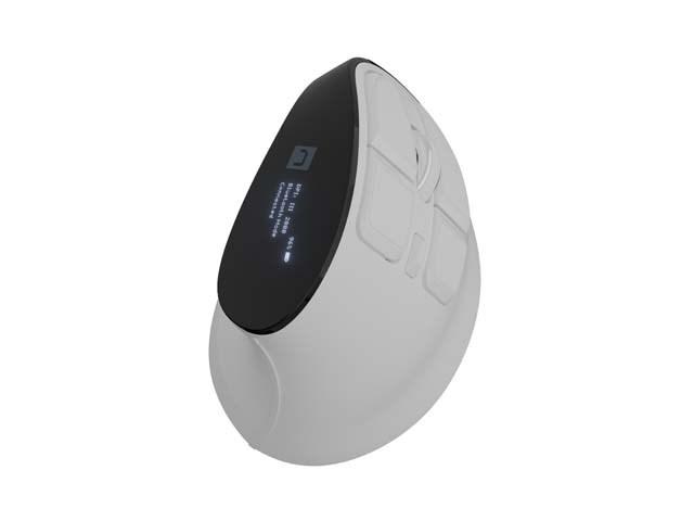 NATEC Euphonie Pro BT 5.0 trådløs mus 2400 DPI - hvid/sort
