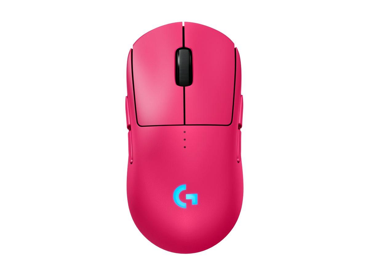 Logitech G PRO 2 LIGHTSPEED trådløs gamingmus pink