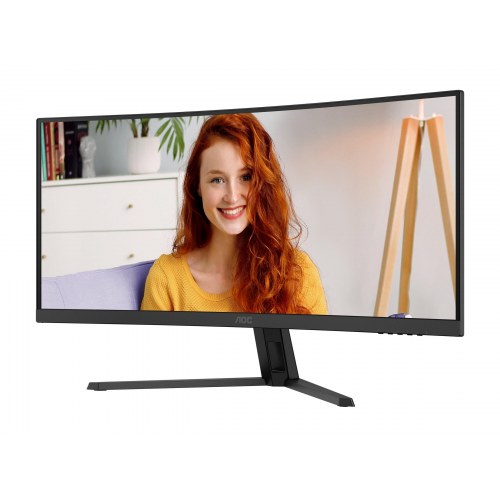 AOC CU34B3E 34" buet WQHD UltraWide skærm 120 Hz