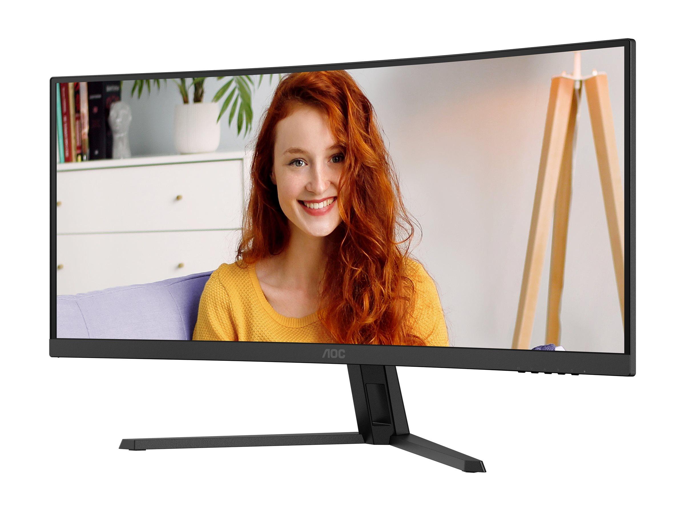 AOC CU34B3E 34" buet WQHD UltraWide skærm 120 Hz