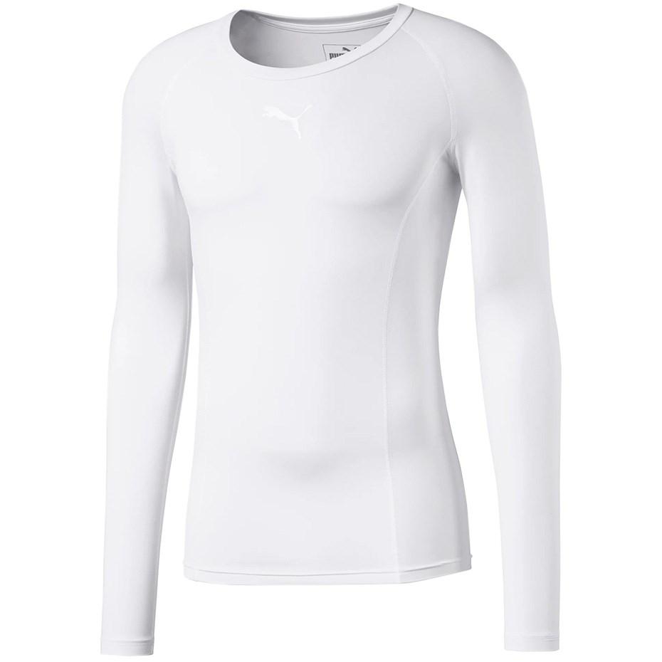 PUMA LIGA Baselayer langærmet træningstrøje hvid XL