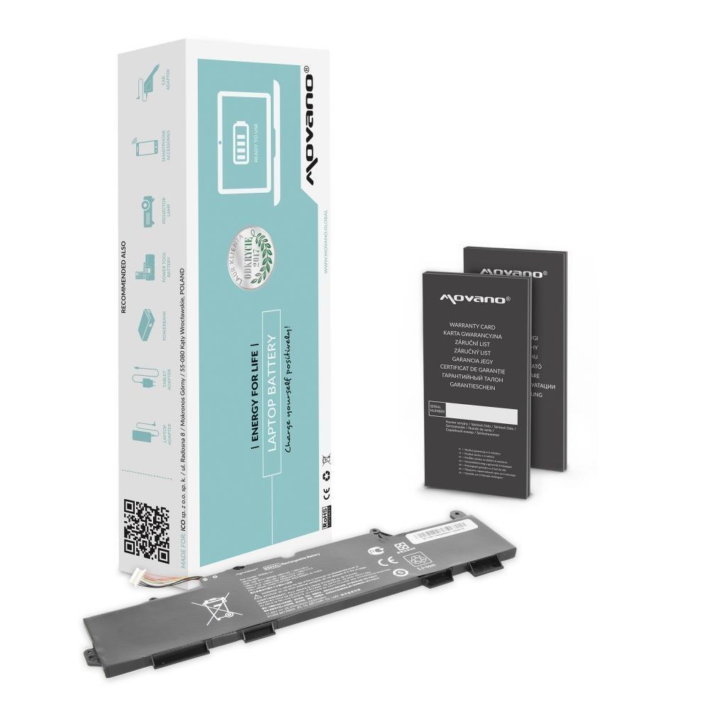 HP EliteBook SS03XL laptopbatteri fra Movano 11,4 V 4.100 mAh