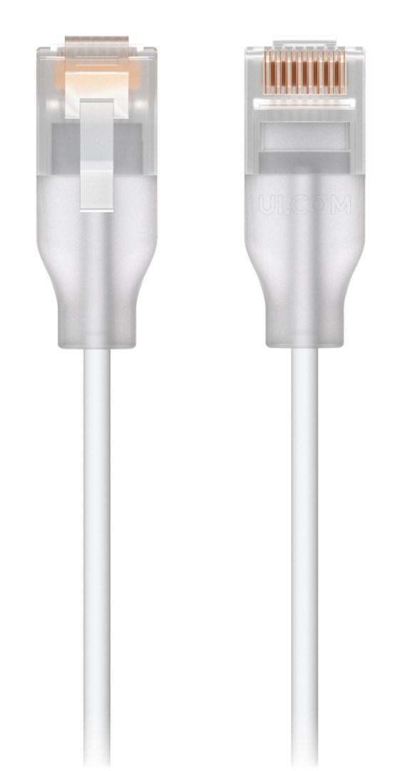 Ubiquiti UACC-Cable-Patch-EL-15M-W Cat6 netværkskabel 15 m hvid/translucent