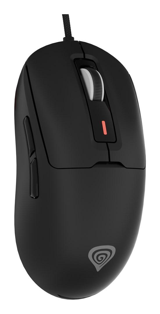 GENESIS Krypton 660 gamingmus højrehåndet USB-A 12.000 DPI sort