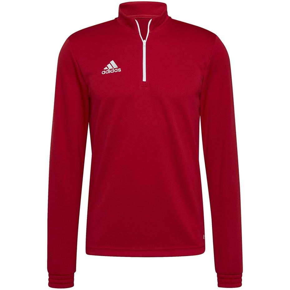 adidas Entrada 22 træningstrøje med lynlås rød 2XL