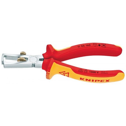 Knipex 11 06 160 afisoleringstang 160 mm - rød/orange