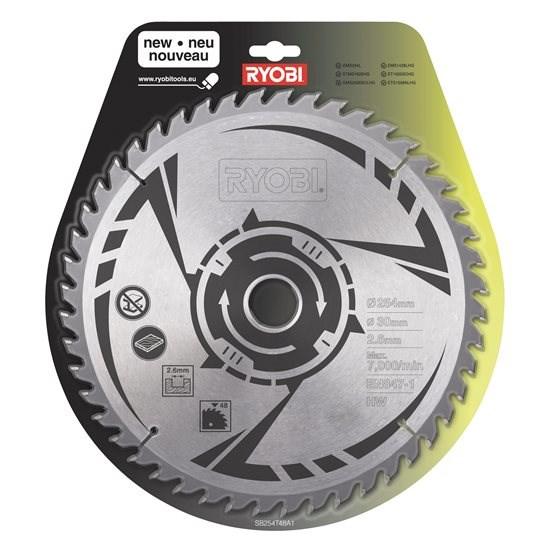 Ryobi SB254T48A1 rundsavklinge 254 mm 48 tænder
