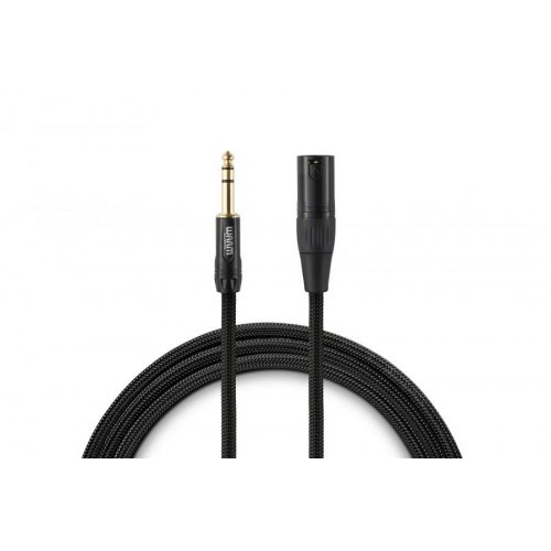 Warm Audio PREM-XLRM-TRSM-3 lydkabel 0,9 m 6,35 mm TRS til XLR han sort