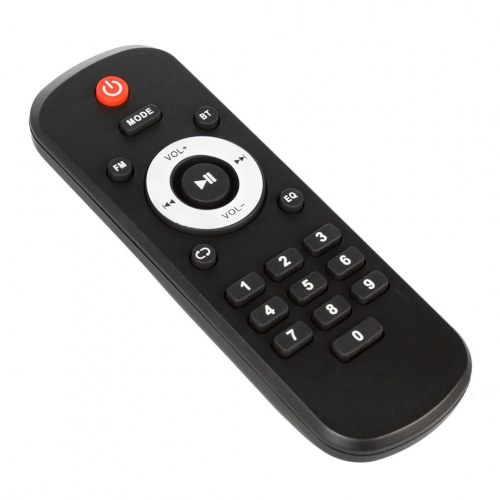 Bærbar Bluetooth-højtaler med FM-radio, USB, AUX og fjernbetjening - AC730