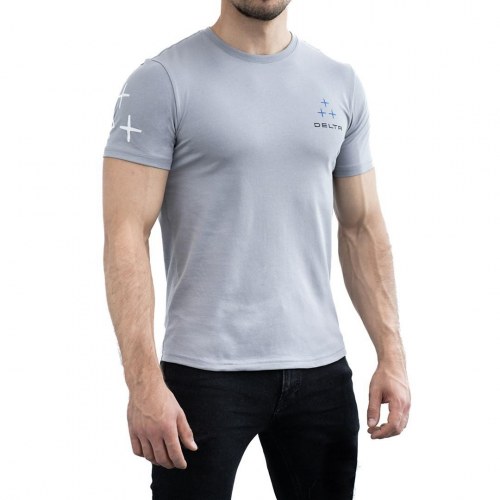 Delta grå T-shirt str. XL