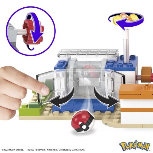 MEGA Pokémon Skovcenter byggesæt med 648 dele og 4 figurer