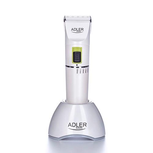 Adler AD 2827 hårklipper sort/hvid med lithium