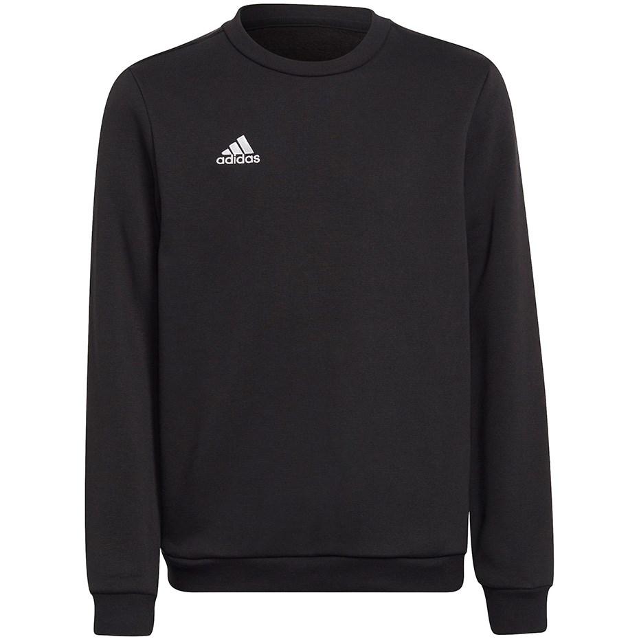 adidas Entrada 22 sweatshirt sort 128 cm