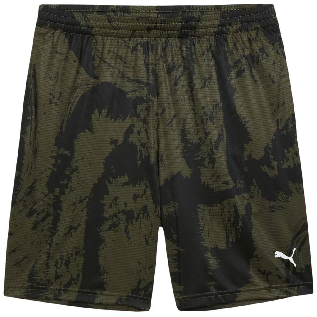 Puma Train All Day AOP herre løbeshorts grøn str. S