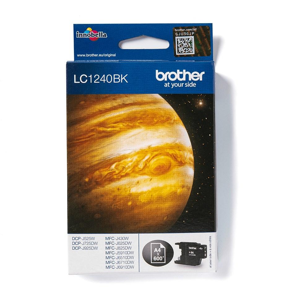 Brother LC1240BK original blækpatron sort