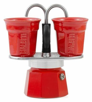 Bialetti Mini Express mokakande 0,09 l rød