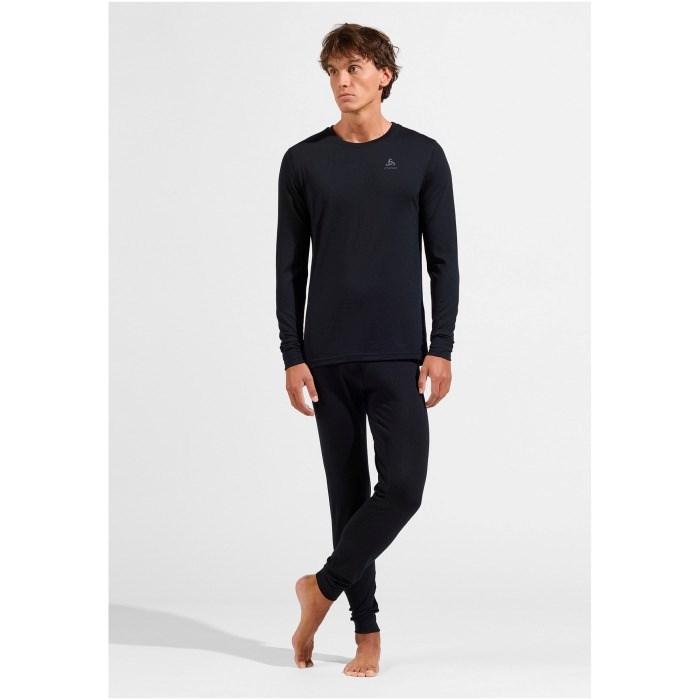 Odlo BL Bottom Long Merino termobukser herre str. L sort