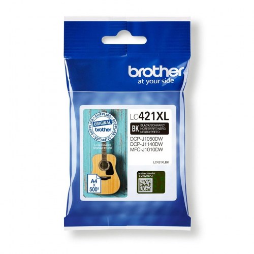 Brother LC-421XLBK original XL blækpatron sort