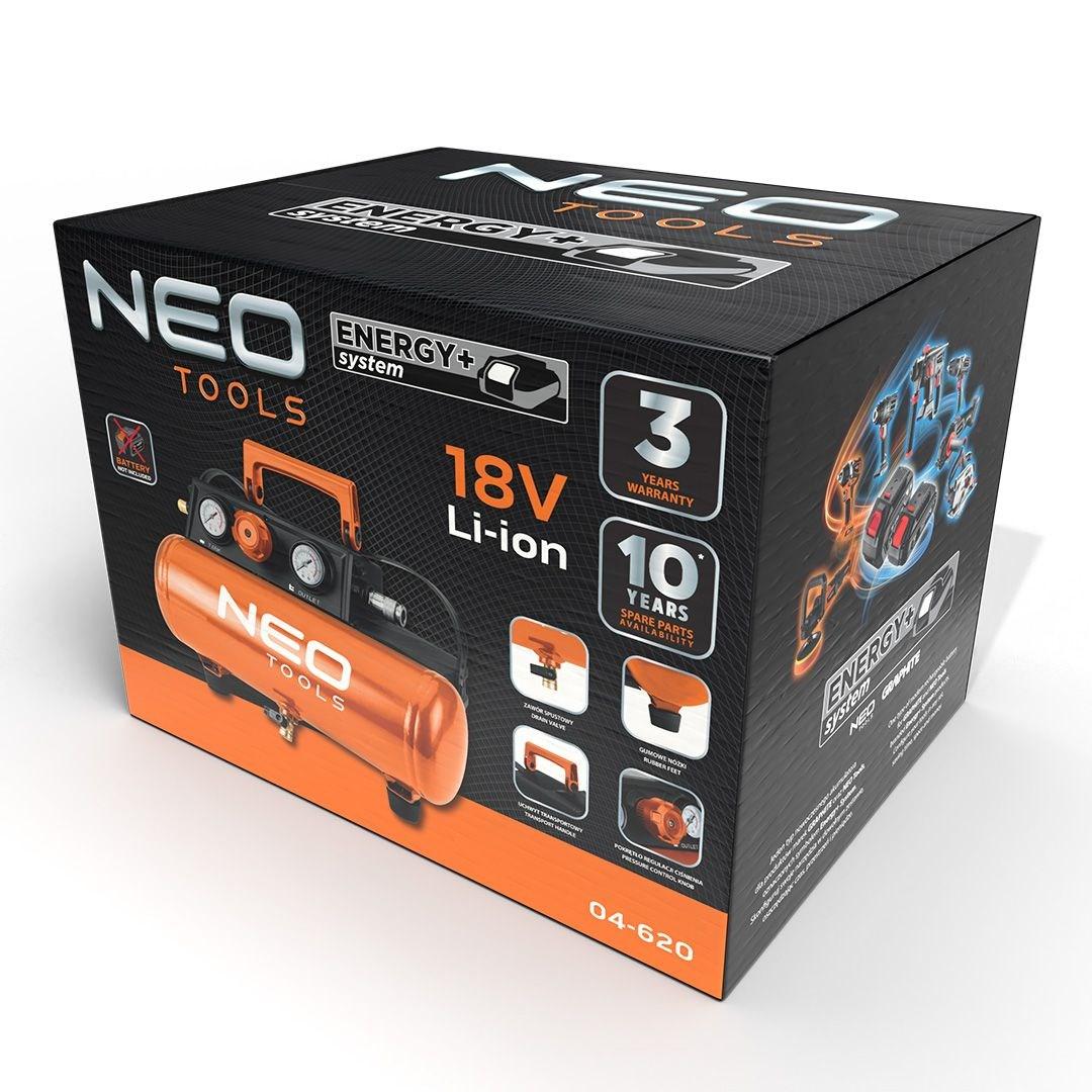 NEO Tools 04-620 luftkompressor 18 V