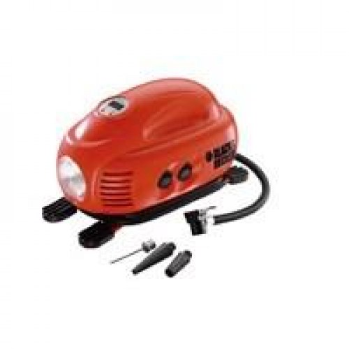 Black+Decker 12 V bilkompressor 8,27 bar