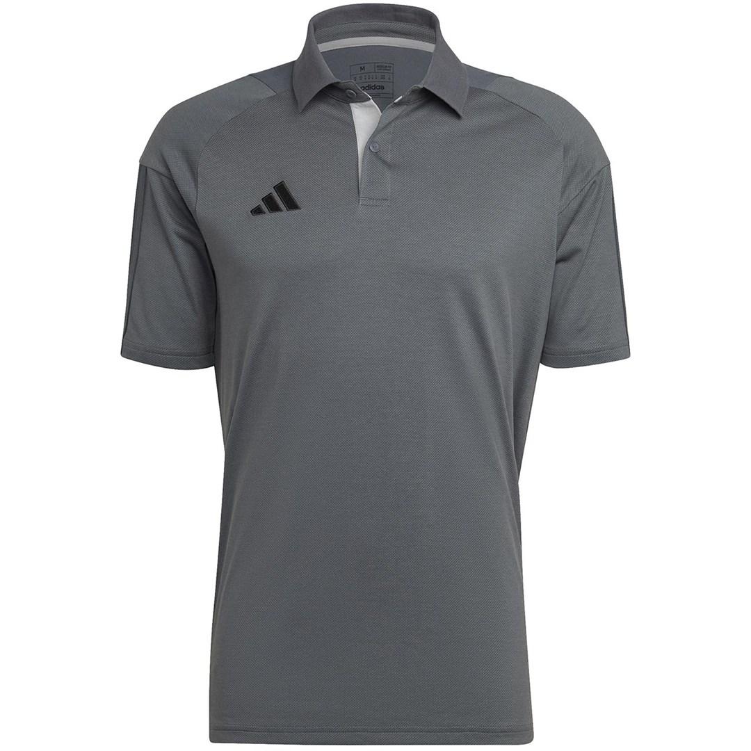 adidas Tiro 23 Competition polo T-shirt grå str. S