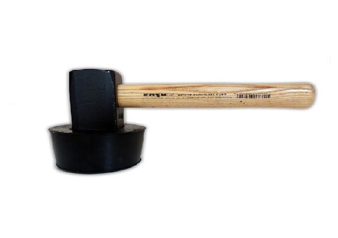 Brolæggerhammer med gummi 1,5 kg 300 mm