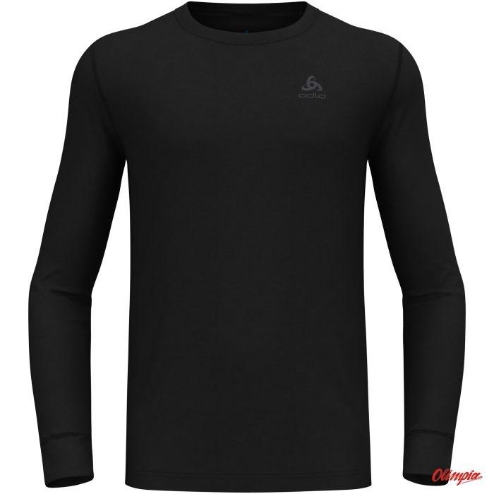 Odlo BL Top Crew Neck langærmet Merino 200 herre T-shirt str. L sort