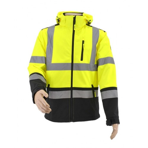 AWTOOLS Softshelljakke med reflekser XXL