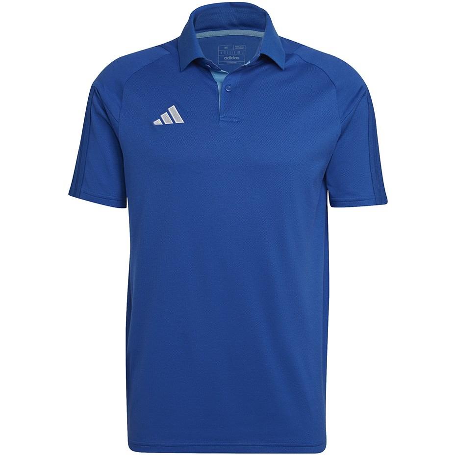 adidas Tiro 23 Competition polo t-shirt blå str. M