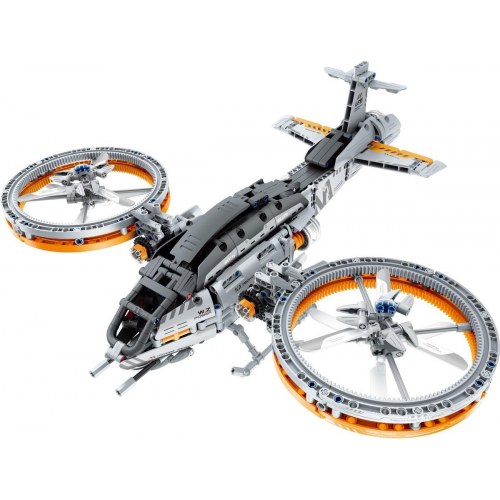 Starfighter byggesæt med 817 dele