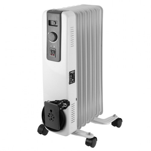 NEO TOOLS olieradiator 1500 W med 7 ribber