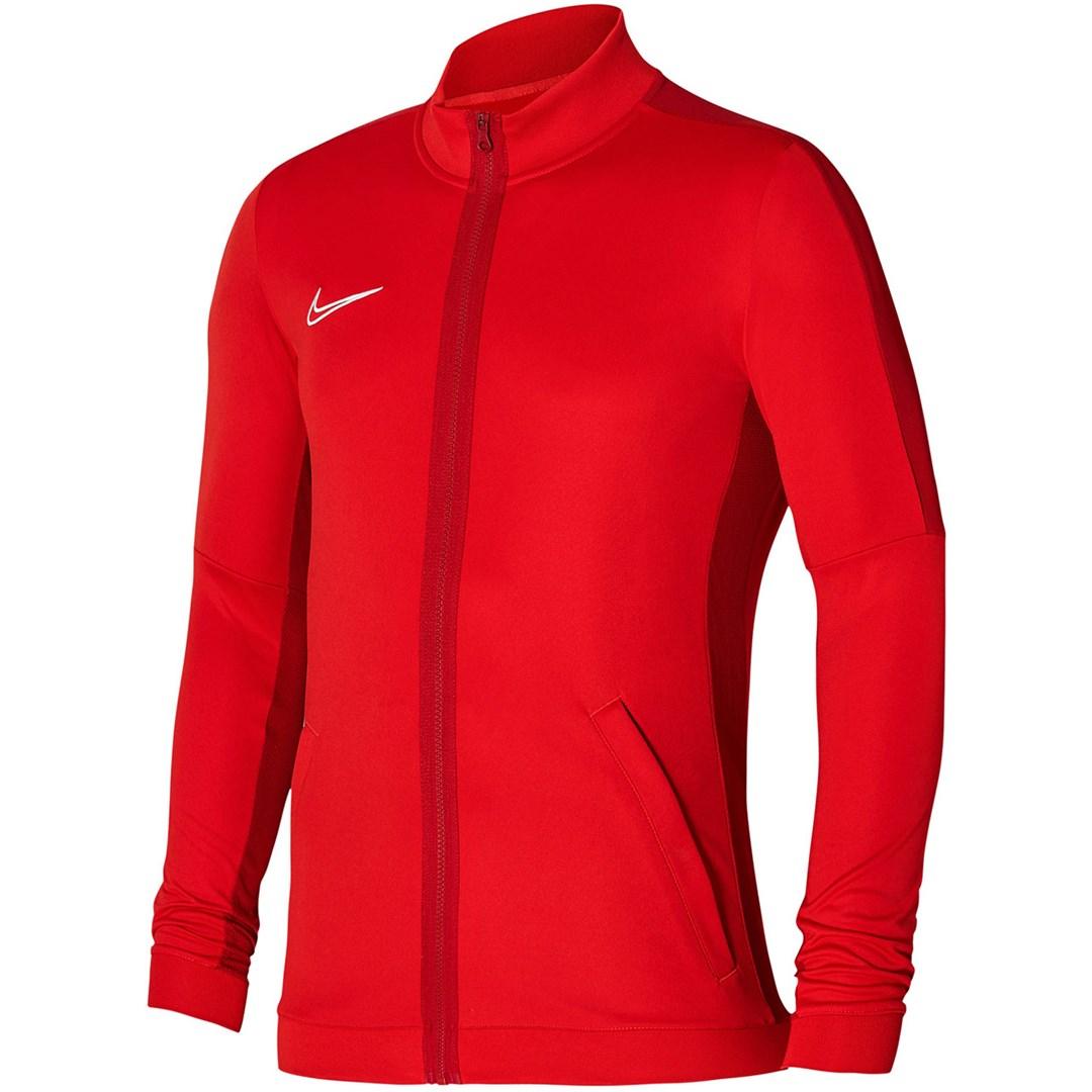 Nike Dri-FIT Academy 23 herre sweatshirt med lynlås rød str. S