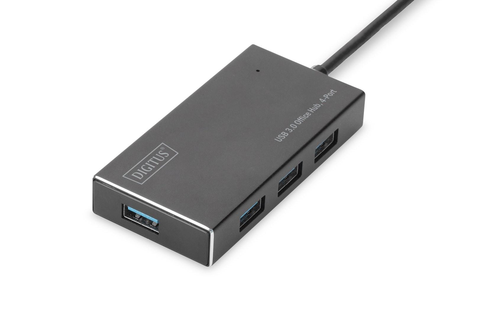 DIGITUS USB 3.0 Office Hub 4-port USB-hub