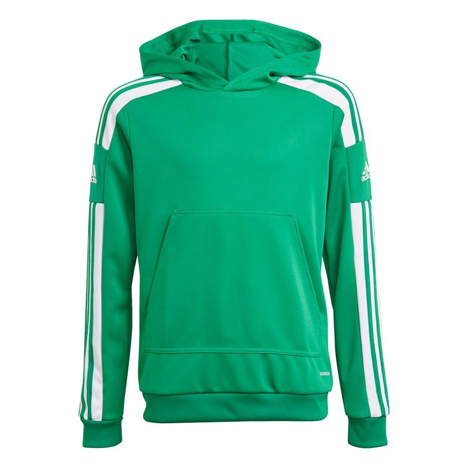 adidas Squadra 21 hættetrøje til børn grøn 140 cm