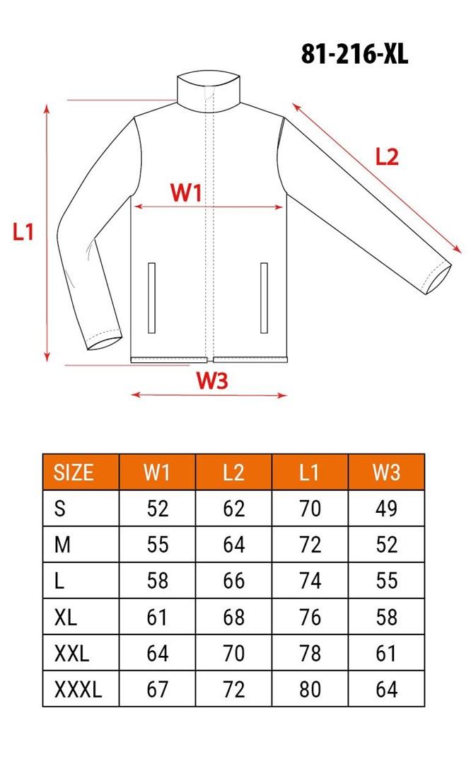 NEO Tools 81-216-XL arbejdsjakke XL