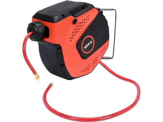YATO YT-24242 trykluftslange 10 m 20 bar - sort/orange/rød